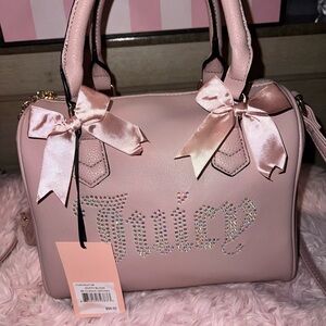 Juicy Couture Pink Handbag with Charms